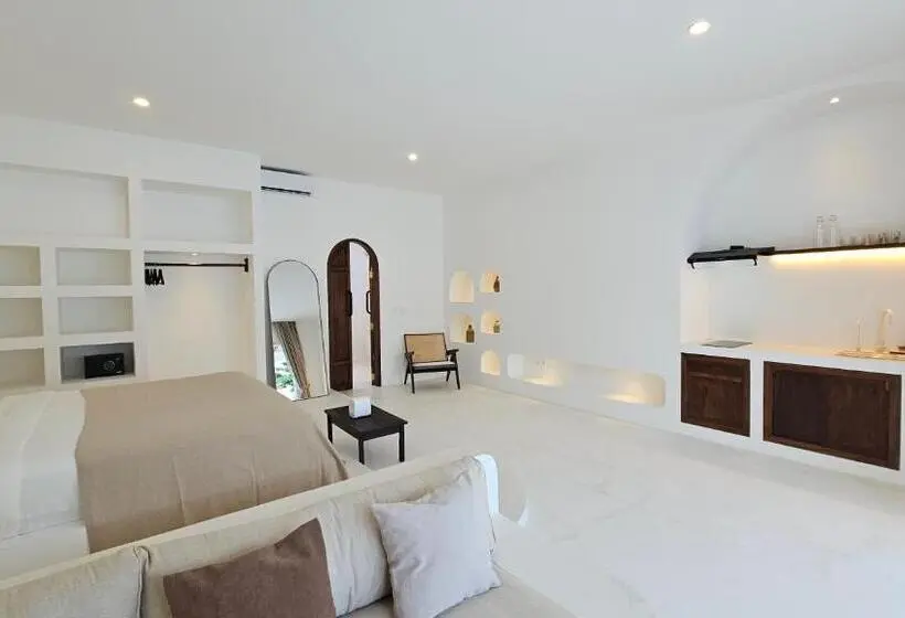 テラス付きスタンダードワンルーム, La Bianca Studio Apartment