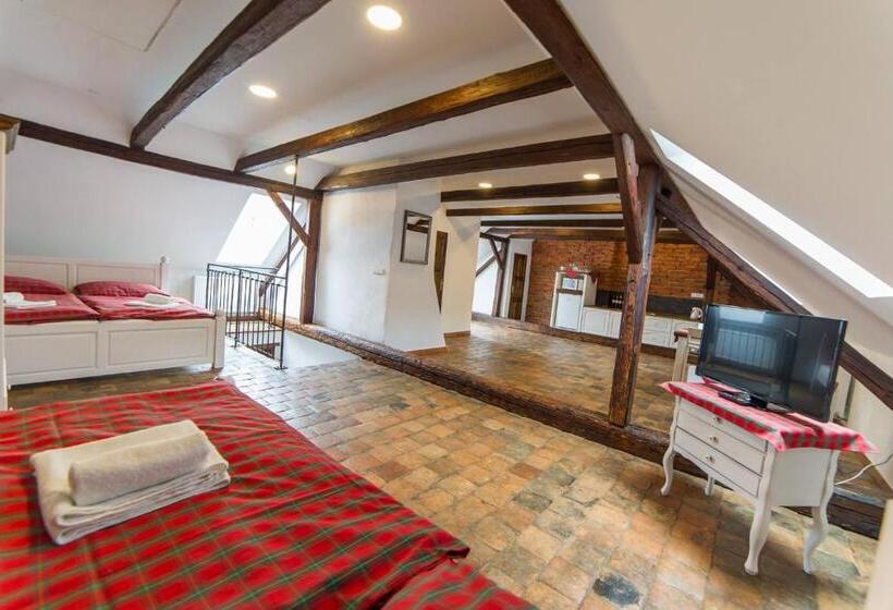 חדר סטנדרט לארבעה, Penzion U Františka