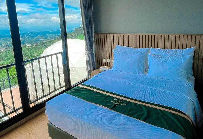 수피리어 룸 산전망, Damar Langit Resort