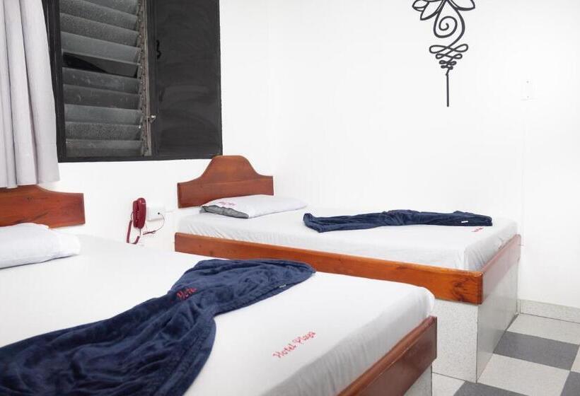 带2个双人床的标准工作室, Playa Sur