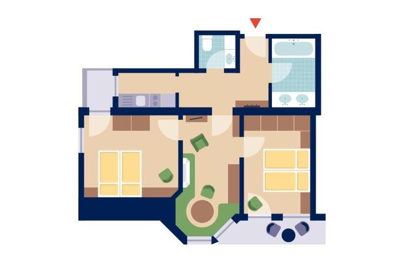 2 Bedrooms Apartment Mountain View, Sonnenhof Appartements