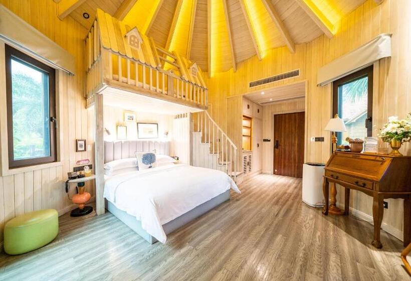 کلبه ییلاقی سوپریور یک خوابه, 珠海横琴星乐度露营小镇