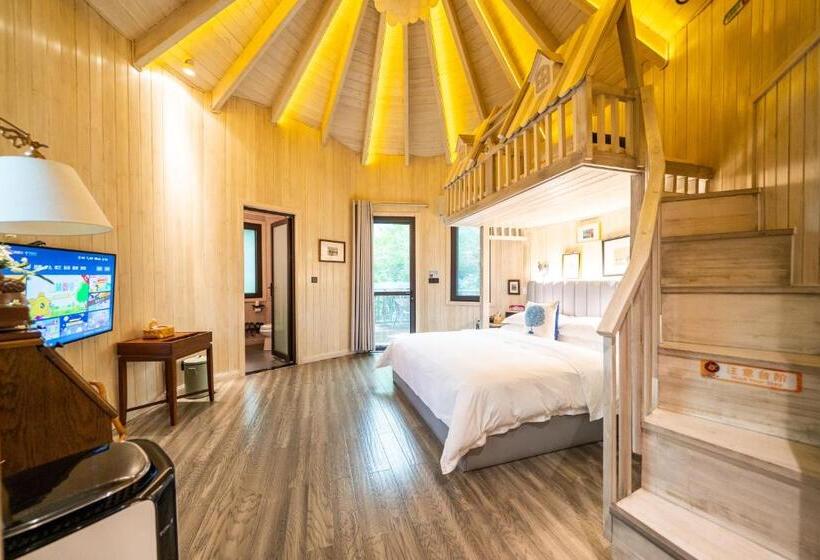 کلبه ییلاقی سوپریور یک خوابه, 珠海横琴星乐度露营小镇