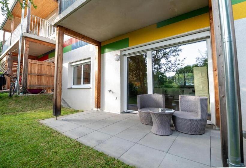 דירה בת חדר שינה 1 עם מרפסת, Shome Apartments Graz Ost   Self Check In & Free Parking