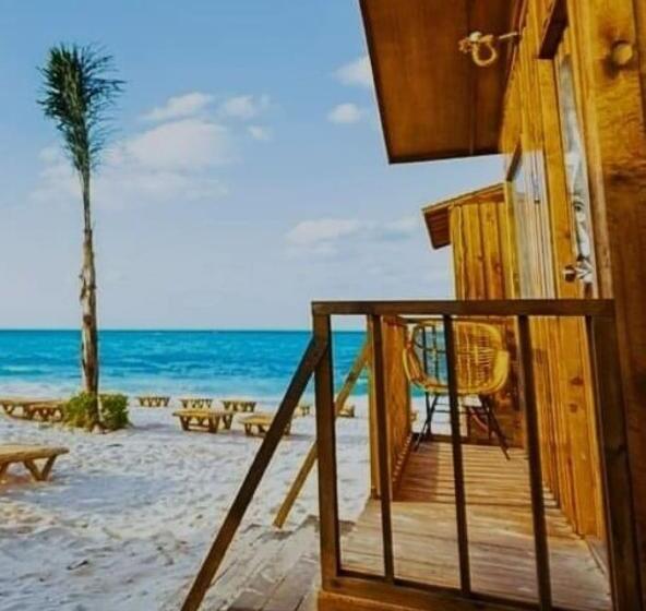اتاق استاندارد با چشمانداز دریا, Kite Cabins Elalamein At Safy Bay
