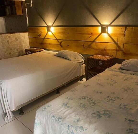 Triple Room Sea View, Pousada Perola Beach