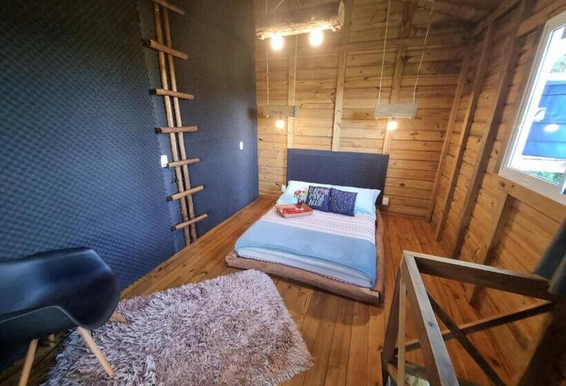 スタンダードルーム, Pousada Rosa Shanti, Café Da Manhã Opcional, Apenas 4 Cabanas, Piscina, Estacionamento Privativo, ár