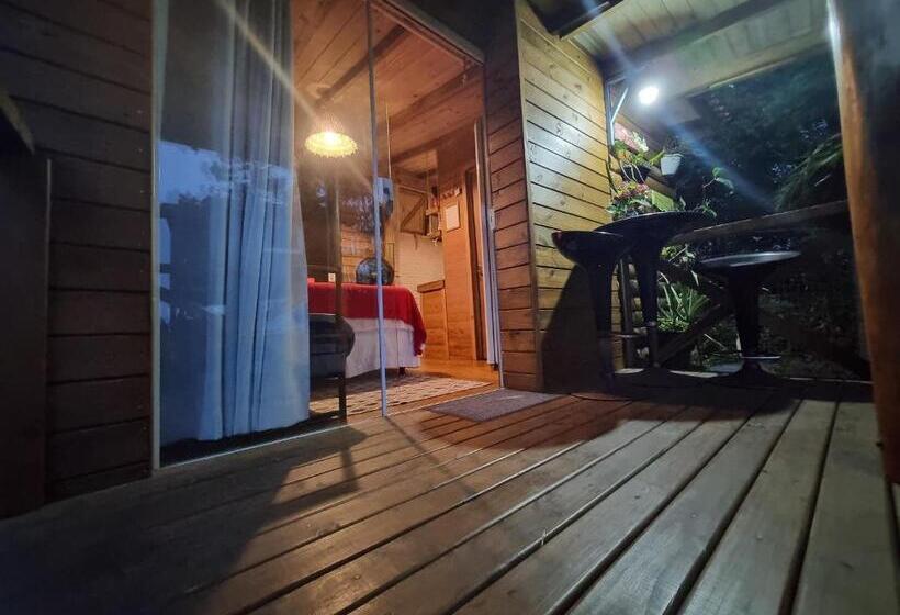 シャレー1寝室, Pousada Rosa Shanti, Café Da Manhã Opcional, Apenas 4 Cabanas, Piscina, Estacionamento Privativo, ár