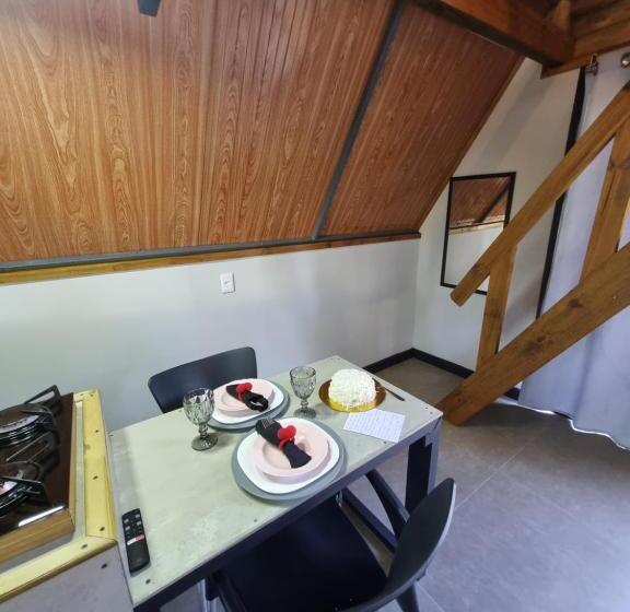 スタンダード４人部屋, Pousada Rosa Shanti, Café Da Manhã Opcional, Apenas 4 Cabanas, Piscina, Estacionamento Privativo, ár