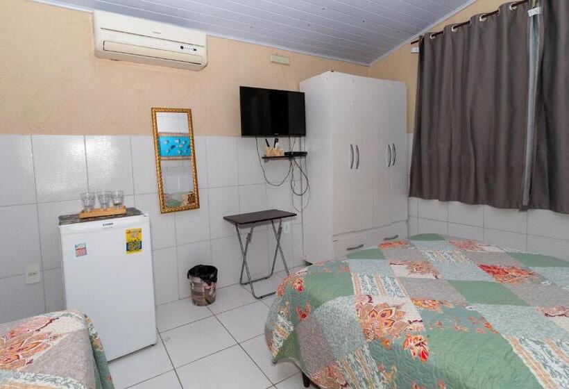 高品质的四人房间, Pousada Casa Da Praia