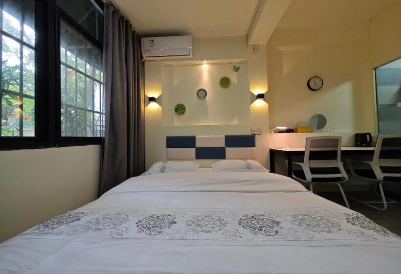 غرفة سوبيريور, 海口水慕青华客栈海南大学店