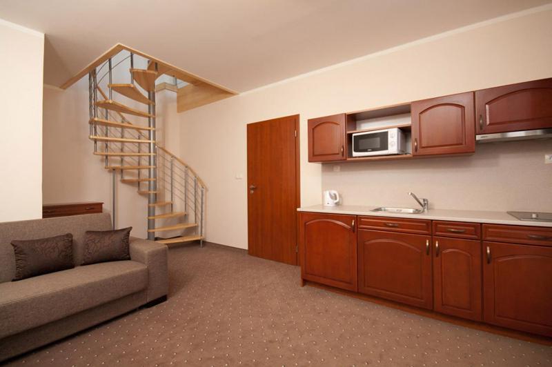 1 Szobás Apartman Terasszal, Lázeňský Vrch