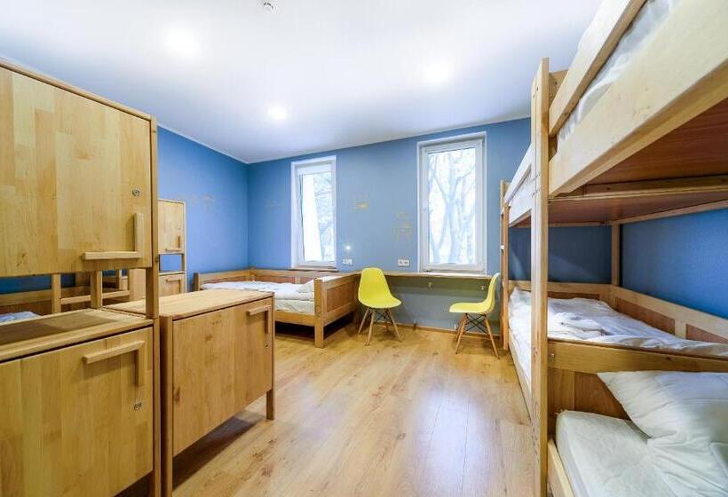 تختخواب در اتاق مشترک, Friday Hostel