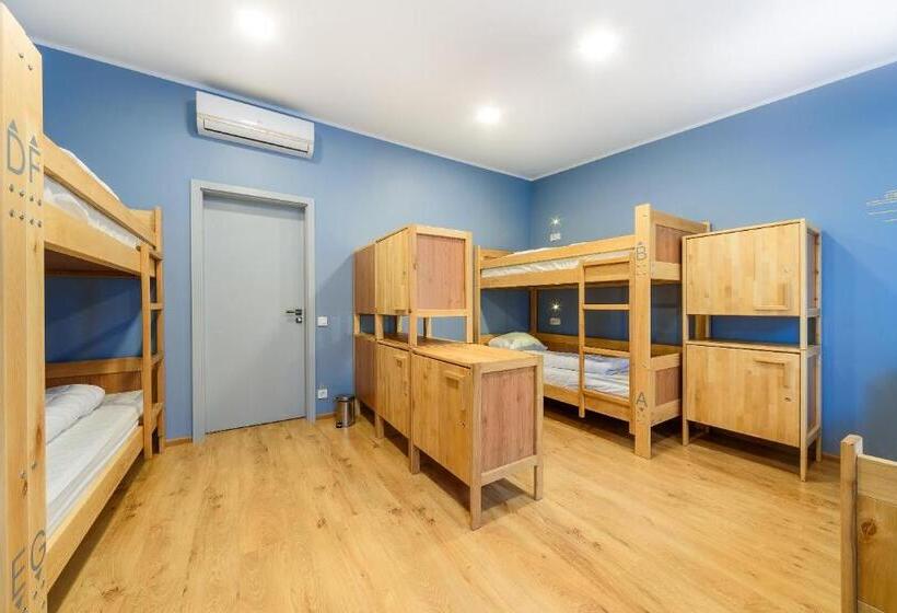 تختخواب در اتاق مشترک, Friday Hostel