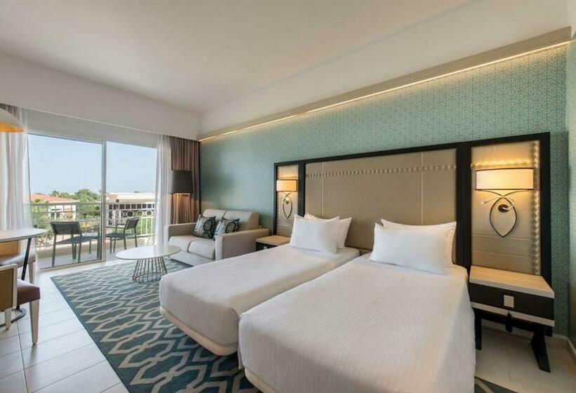 프리미엄 룸 측면 바다 전망, Radisson Blu Resort Saidia Beach