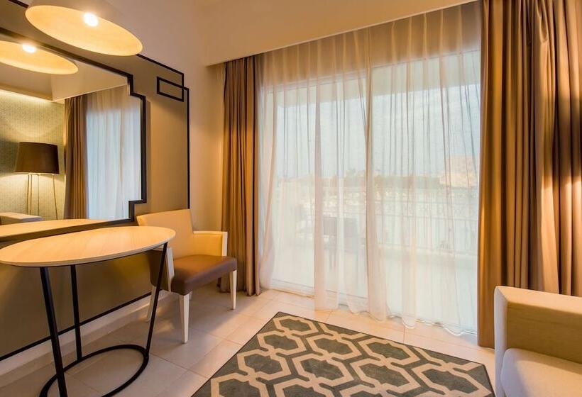 프리미엄 룸 측면 바다 전망, Radisson Blu Resort Saidia Beach