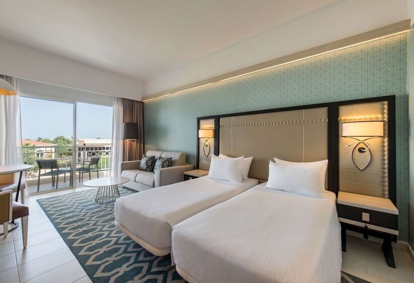 수피리어 룸 가든 전망, Radisson Blu Resort Saidia Beach