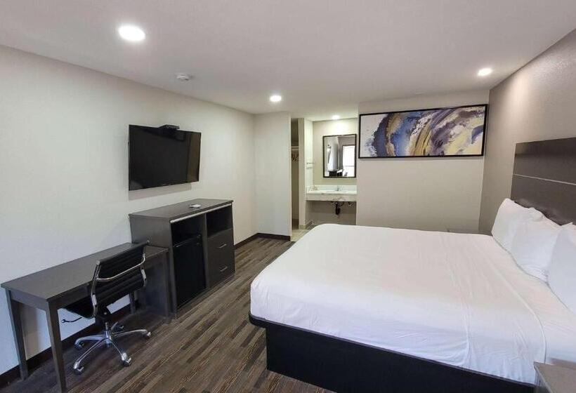 غرفة قياسية سرير كينج, Travelodge By Wyndham Buena Park