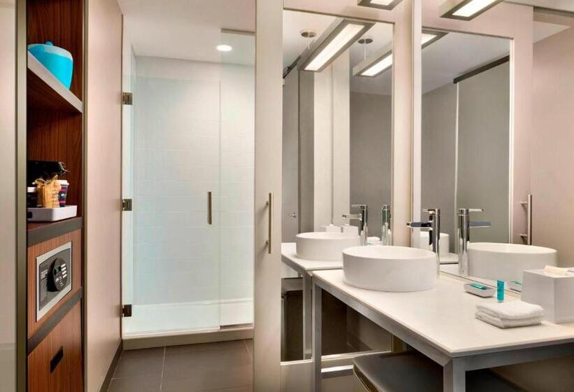 חדר סטנדרט עם מיטת קינג, Aloft Dallas Love Field