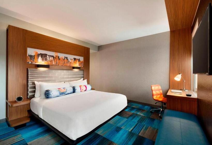 Standard Szoba King Size Bed, Aloft Dallas Love Field