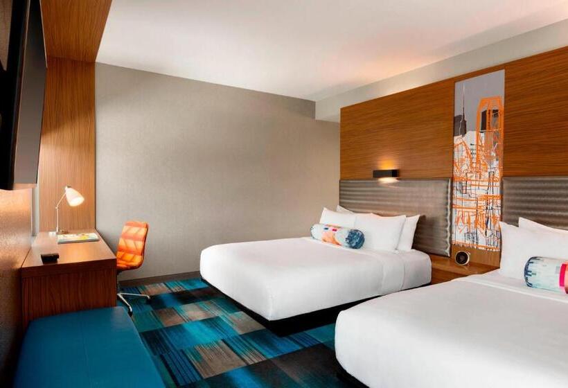 חדר סטנדרט נוף לעיר, Aloft Dallas Love Field