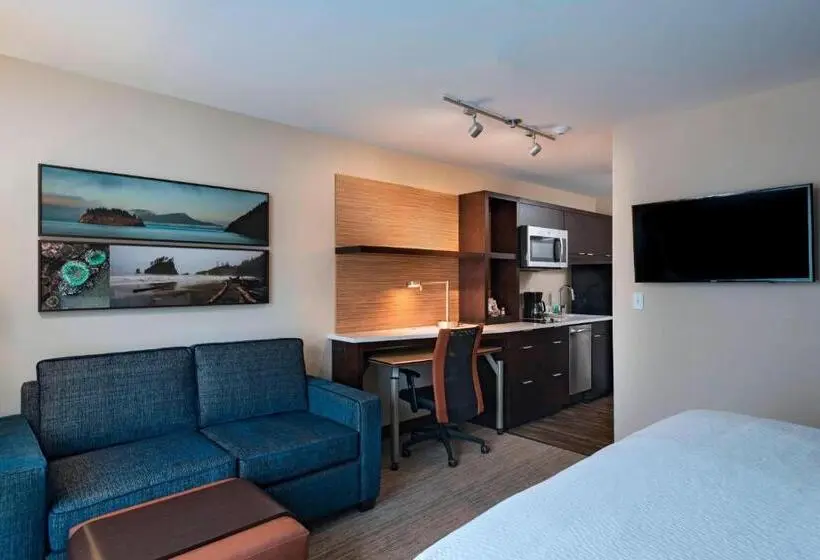 Standard-studio King-vuode, Towneplace Suites By Marriott Tacoma Lakewood