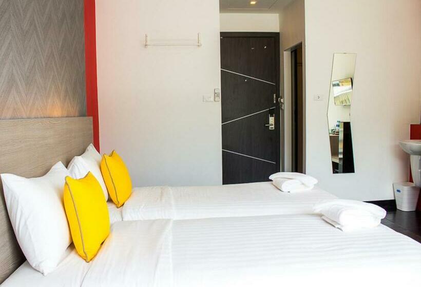 غرفة ديلوكس مزودة بشرفة, Wake Up Aonang