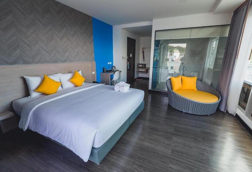 جناح ديلوكس مطل على البحر, Wake Up Aonang