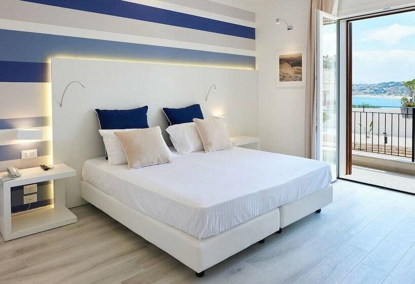 스탠다드 발코니 룸 바다 전망, Marina Di Petrolo Hotel & Spa