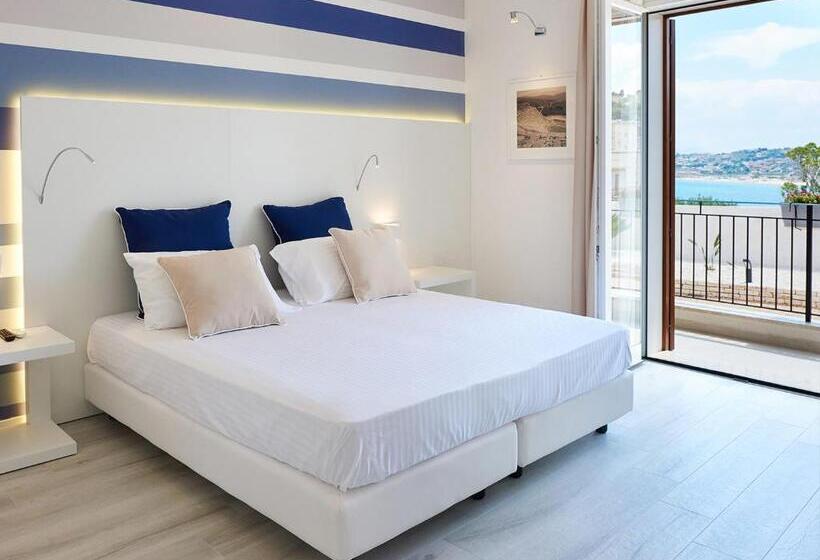 스탠다드 발코니 룸 바다 전망, Marina Di Petrolo Hotel & Spa