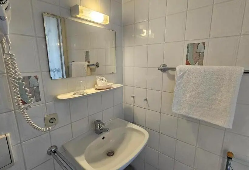 スタンダードシングルルーム, Pension Weiße Rose, Parkplatz, Frühstück, Wlan, Zentral
