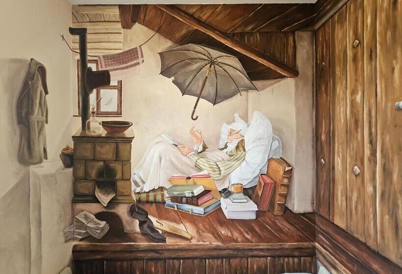 スタンダードシングルルーム, Pension Weiße Rose, Parkplatz, Frühstück, Wlan, Zentral