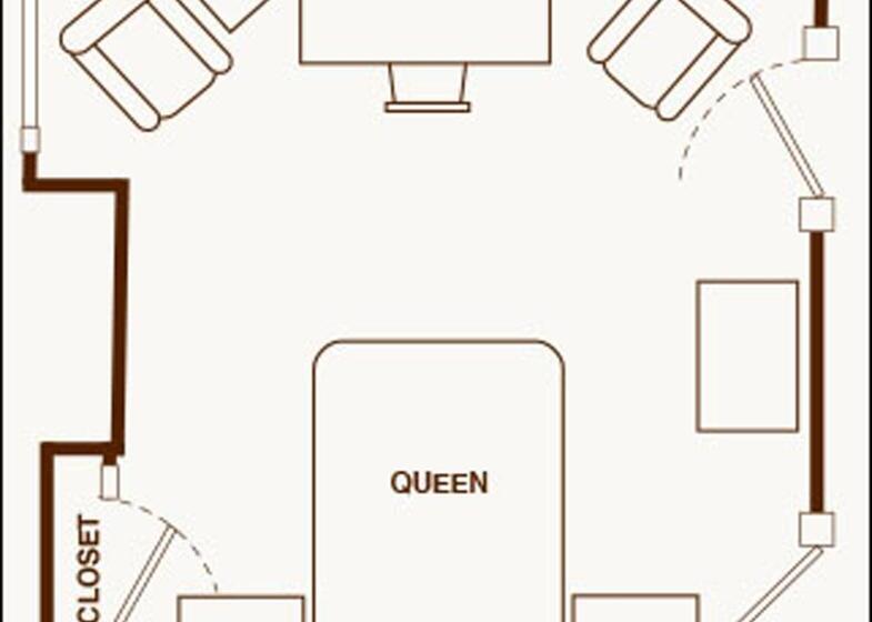 スタンダードルーム, Inn At 34