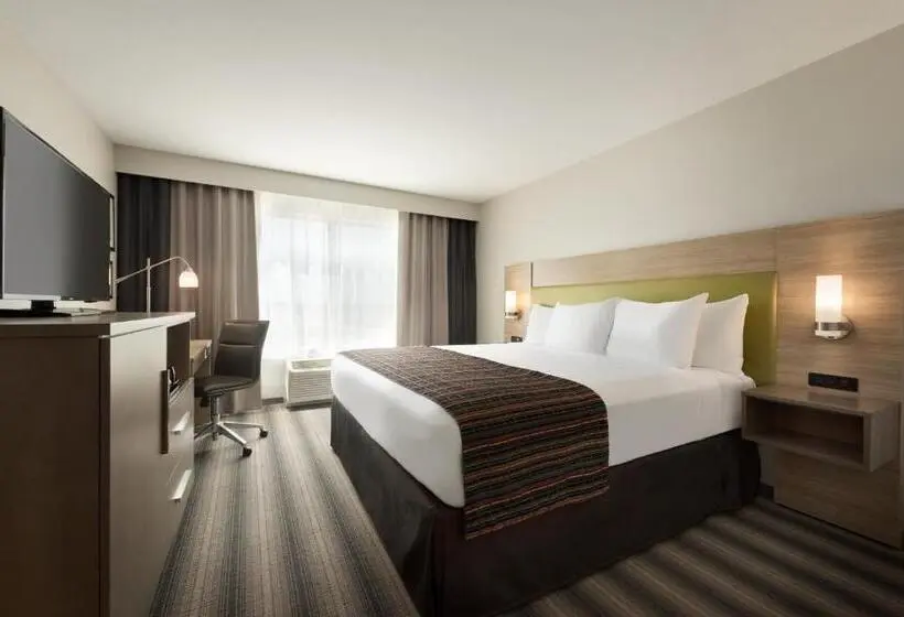 キングサイズベッドのスタンダードルーム, Country Inn & Suites By Radisson Indianola Ia