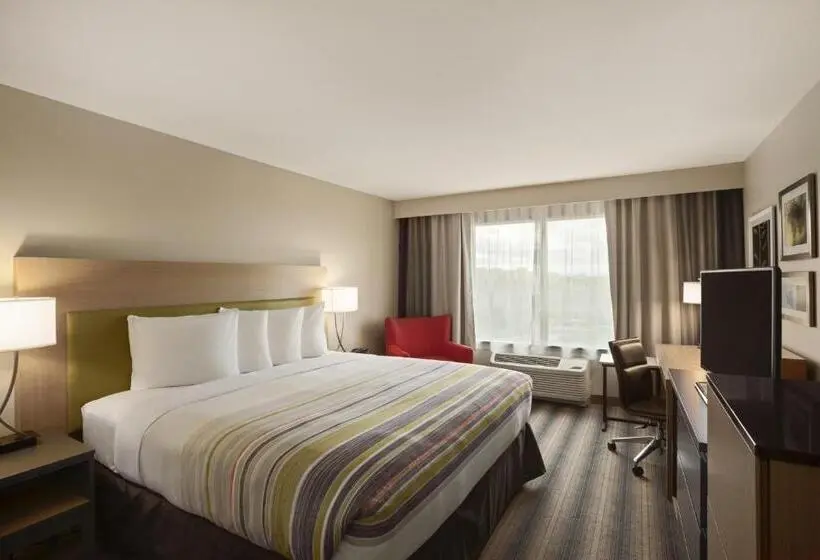 キングサイズベッドのスタンダードルーム, Country Inn & Suites By Radisson Indianola Ia