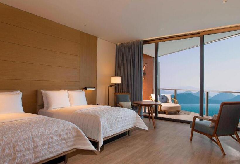 غرفه قياسيه سريرين مزدوجين, Le Méridien Xiaojing Bay