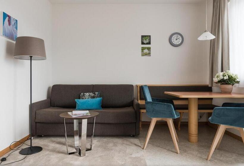 Апартаменты 1 Спальня с Видом, & Residence Rebhof