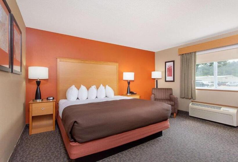 キングサイズベッドのスタンダードルーム, Americinn By Wyndham Boscobel