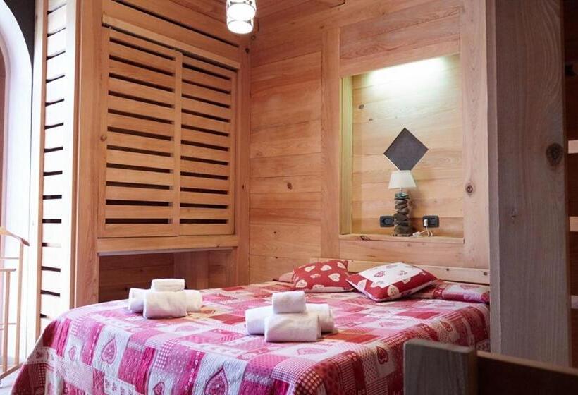 חדר לארבעה סטנדרטי עם מרפסת, Piccolo Parco