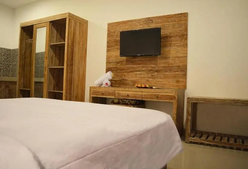 اتاق لوکس با تخت بزرگ, Tirtha Canggu Suites