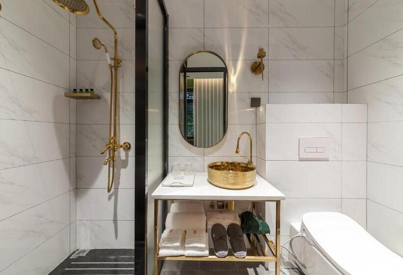 스탠다드 룸 킹사이즈 침대, 鼓浪屿和院黛峯人文民宿