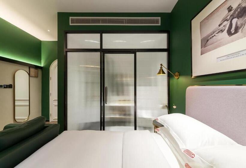 스탠다드 룸 킹사이즈 침대, 鼓浪屿和院黛峯人文民宿