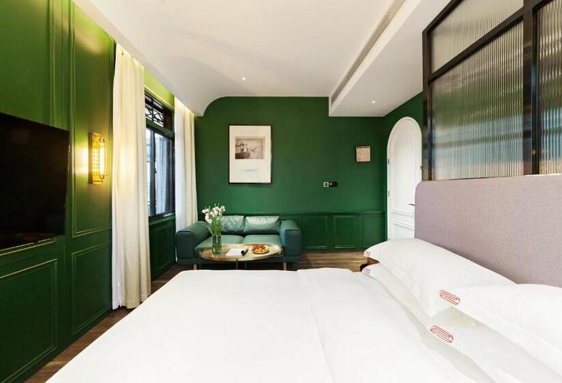 חדר סטנדרט נוף לים, 鼓浪屿和院黛峯人文民宿