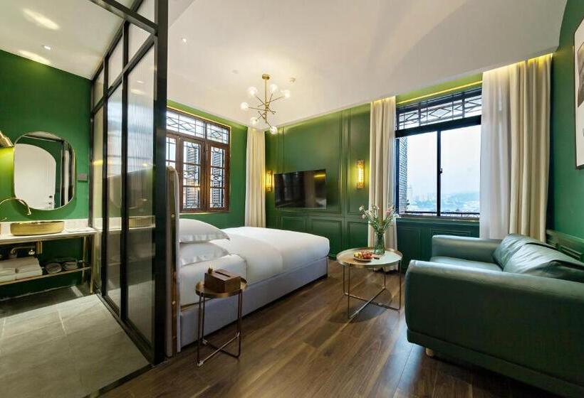 스탠다드 룸 바다 전망, 鼓浪屿和院黛峯人文民宿