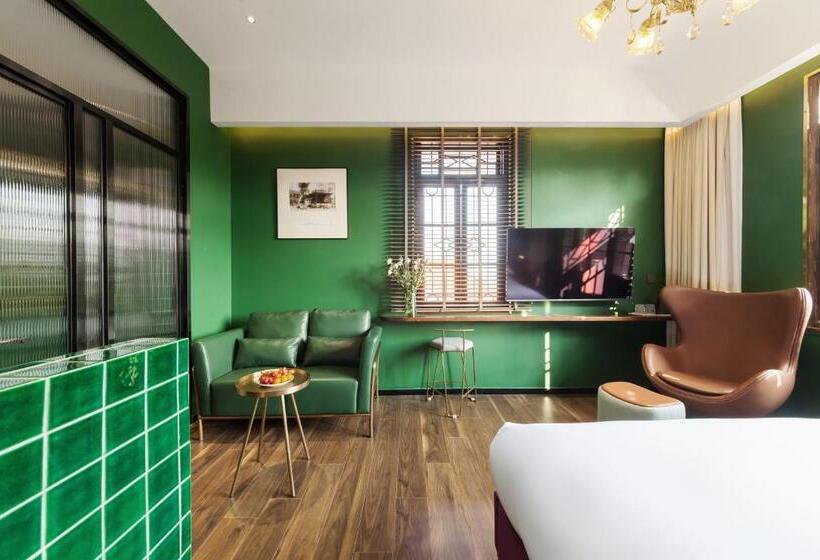 חדר סטנדרט נוף להרים, 鼓浪屿和院黛峯人文民宿