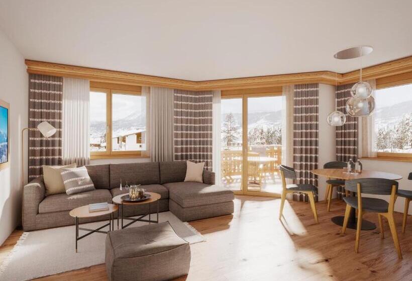 דירת דלוקס 2 חדרי שינה, Val Saraina Apartments