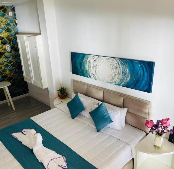 스탠다드 룸 바다 전망, Blue Maalu Resort