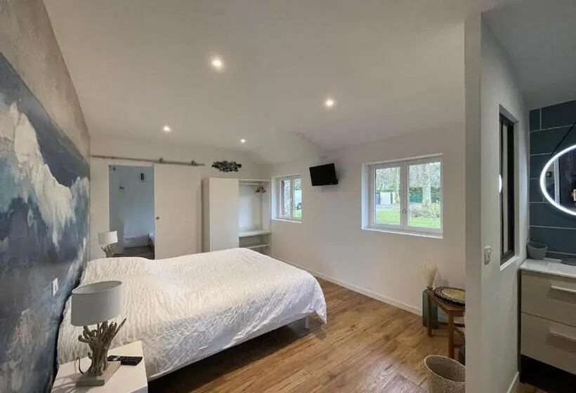 スーペリアの４人部屋, Chambre D Hôtes Airial L Uni Vert D Azur