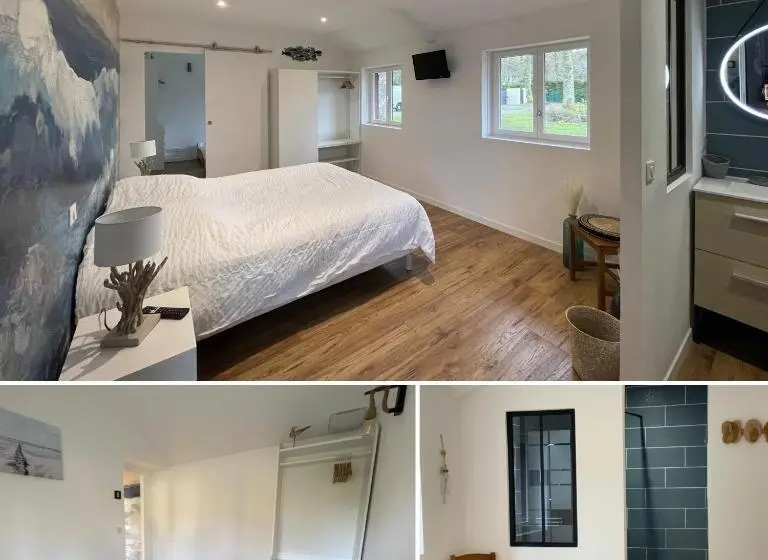 スーペリアの４人部屋, Chambre D Hôtes Airial L Uni Vert D Azur