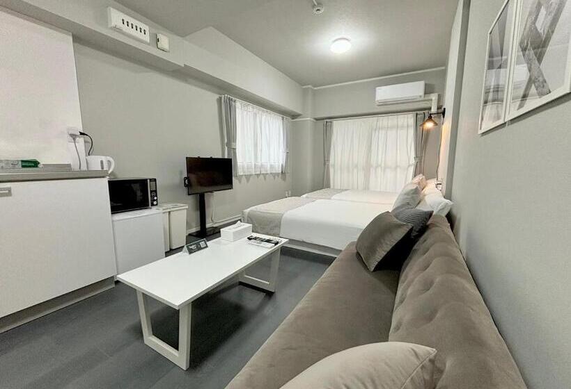 آپارتمان 1 خوابه, Neighbor S Hotel 西十日市